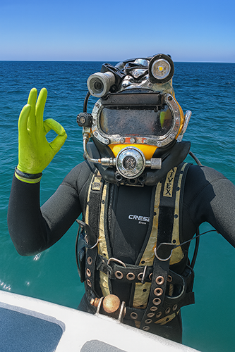 Servicio de buceo profesional